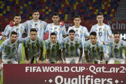 اولین بازی آرژانتین، پس از مرگ مارادونا/عکس
