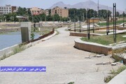 پارکی که افتتاح نشده در حال تخریب است