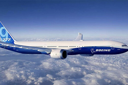 ببینید | بویینگ ۷۷۷ به گل نشست