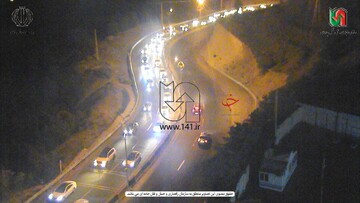 حجم خودروها در مبادی ورودی به تهران