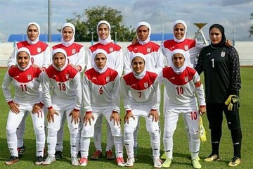 زنان فوتبالیست ایران با اردن و بنگلادش همگروه شدند