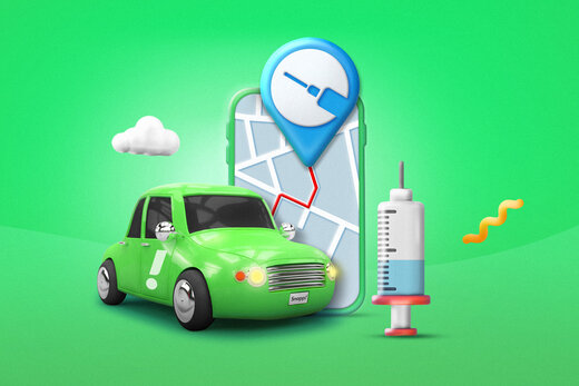 تخفیف ویژه‌ی اسنپ برای سفر به مراکز واکسن در ۱۱ شهر تمدید شد