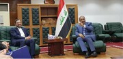 دیدار خطیب‌زاده با وزیر فرهنگ عراق