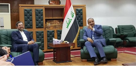 دیدار خطیب‌زاده با وزیر فرهنگ عراق