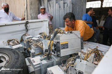 استخراج رمز ارز در سنگ بری