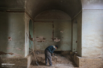 «عمارت نواب» در گیر و دار مرمت