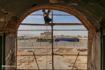 «عمارت نواب» در گیر و دار مرمت