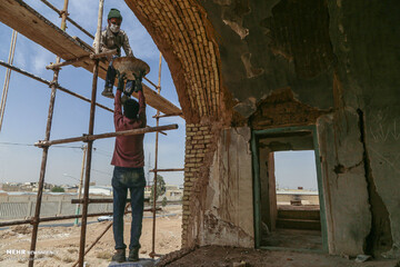 «عمارت نواب» در گیر و دار مرمت