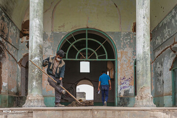 تصاویر | «عمارت نواب» در گیر و دار مرمت