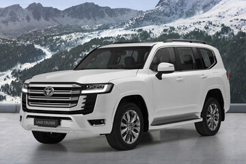 تصاویر | نسل جدید تویوتا لندکروزر 2022 اتاق 300 رسماً رونمایی شد