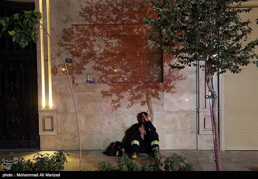 آتش سوزی کارگاه شارژ سیلندرهای گاز مایع-قم