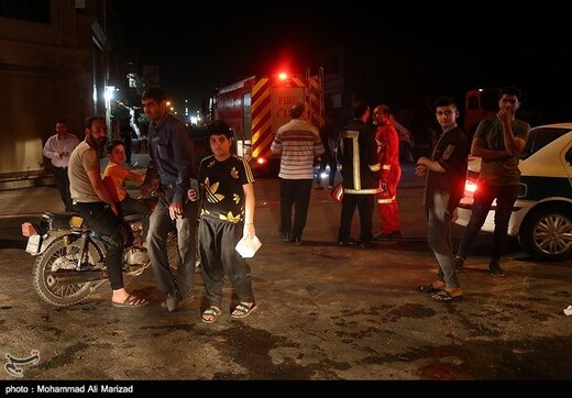 آتش سوزی کارگاه شارژ سیلندرهای گاز مایع-قم