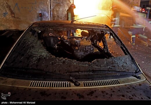 آتش سوزی کارگاه شارژ سیلندرهای گاز مایع-قم