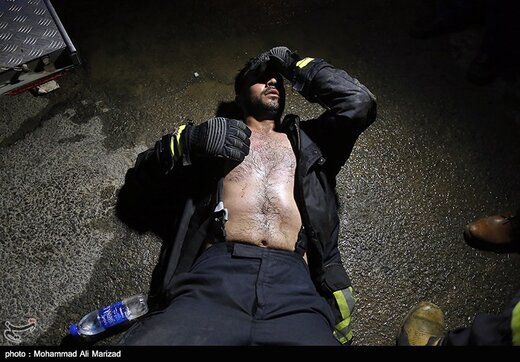 آتش سوزی کارگاه شارژ سیلندرهای گاز مایع-قم