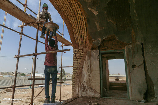 «عمارت نواب» در گیر و دار مرمت