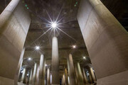 ببینید | ساخت مخازن بزرگ زیر شهر توکیو برای ذخیره آب باران