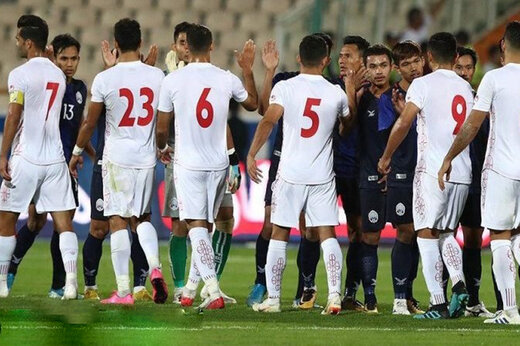 ببینید | برتری پرگل ایران مقابل کامبوج در ۴۵ دقیقه نخست