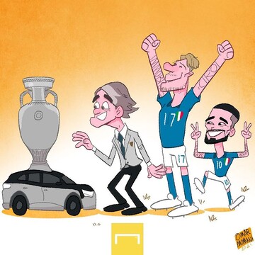 ببینید: جام یورو ۲۰۲۰ دربست برای ایتالیا!