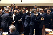 ببینید | جنجال در پارلمان اسرائیل