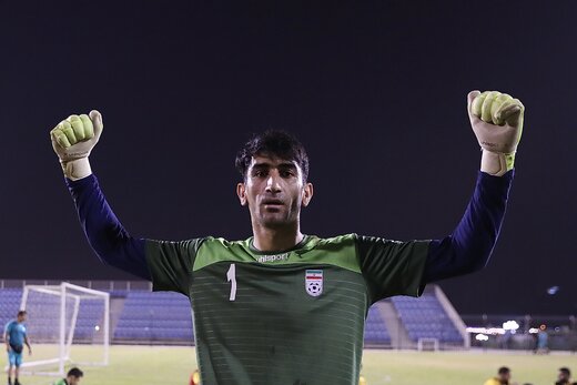 پیام مهم بیرانوند پس از برد مقابل عراق/عکس