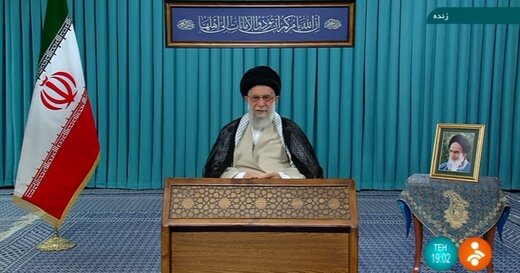 ترجمه آیه درج شده بر کتیبه محل سخنرانی رهبر انقلاب