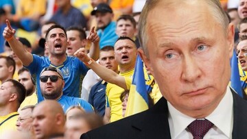 توهین هواداران اوکراینی به پوتین روس‌ها را خشمگین کرد
