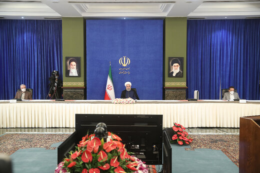 ببینید | حمایت ضمنی روحانی از همتی