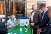 وزیر روحانی در سوریه رأی داد /مشارکت به ۵۰ درصد می رسد؟ /بازدید ۳ عضو شورای نگهبان از ستاد انتخابات کشور