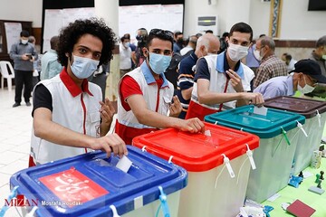 تصاویر دیدنی از جشن انتخابات 1400 در شهر های مختلف کشور