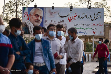 تصاویر | قاب های زیبا از انتخابات ۱۴۰۰