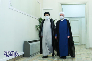 دیدار رئیسی و روحانی