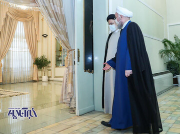 دیدار رئیسی و روحانی