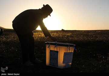 عکس | زیباترین تصویر از انتخابات ۱۴۰۰