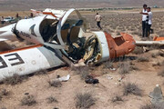 ببینید | اولین تصاویر از سقوط مرگبار هواپیما در بجنورد