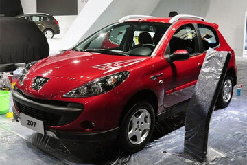 عکس |  نسخه جدید و نهایی پژو 207R؛ محصولی دورنگ