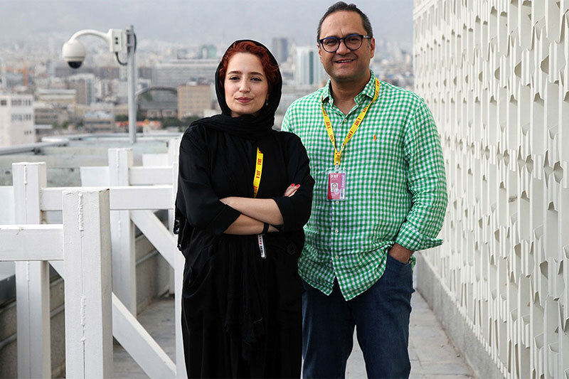 ببینید | نگار جواهریان در پشت صحنه سریال رامبد