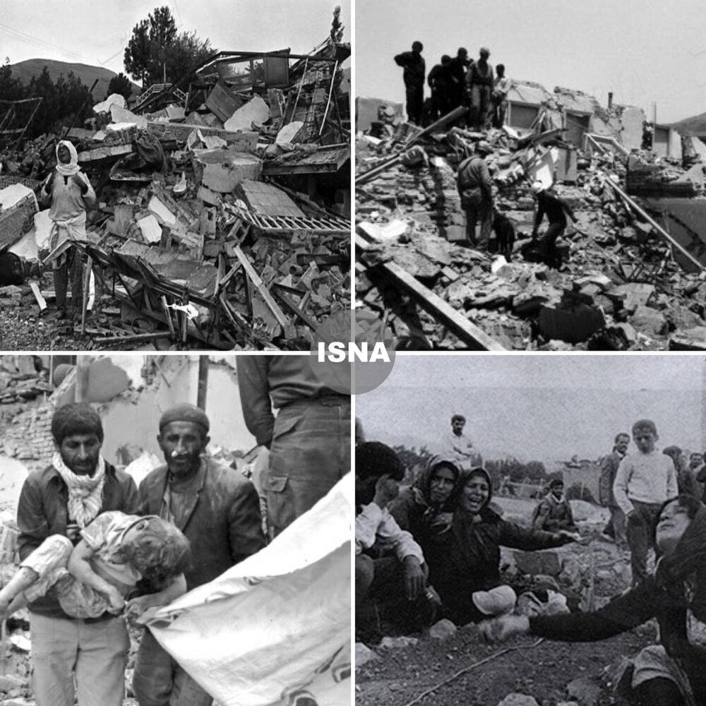 عکس | تصاویری از زلزله ٧.۴ ریشتری منجیل؛ ٣١ سال پس از فاجعه‌