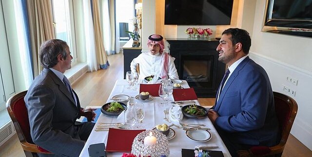 میز ناهار ضدایرانی وزیرخارجه عربستان با گروسی/عکس