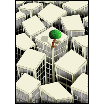 اینم خودکشی آخرین درخت!