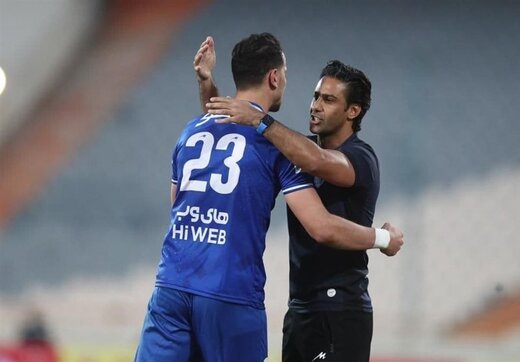 امیر جعفری و رضا داودنژاد به هتل محل اقامت تیم استقلال رفتند 