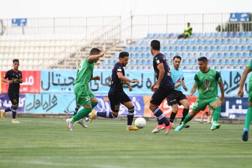 شکست ماشین‌سازی مقابل نساجی در دوئل ته‌جدولی‌ها