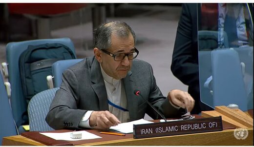نامه مهم تخت‌روانچی به شورای امنیت در پاسخ به اتهامات آمریکا علیه ایران
