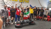 قدرت‌نمایی تیم ملی قوی‌ترین مردان در امارات