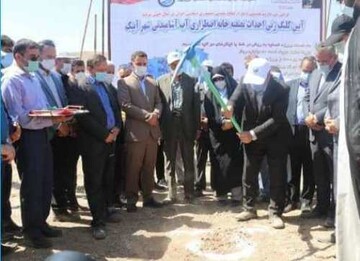احداث تصفیه‌خانه اضطراری آب آشامیدنی در آبیک 