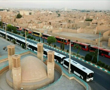 الزام استفاده از کولر در تمامی اتوبوس‌های شهری یزد