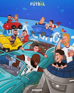 ببینید: بازی مدعیان جام ملت‌های اروپا تازه شروع شد!