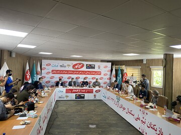 برگزاری مراسم رونمایی از پیراهن تیم‌ملی بسکتبال جوانان/عکس