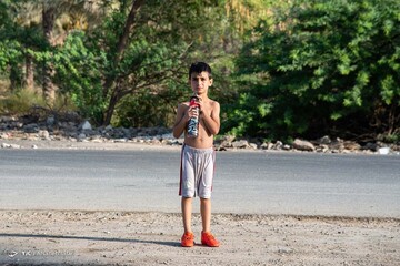 فرار از گرمای تابستان بوشهر