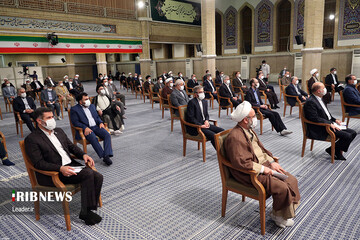 دیدار رئیس و مسئولان قوه قضائیه با رهبر معظم انقلاب