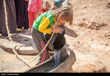 آیین افتتاح آبرسانی به روستای محروم تنوره - کرمانشاه